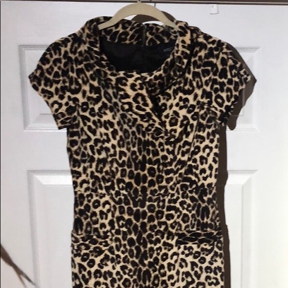ETCetera cheetah print dress NWOT - Picture 1 of 11